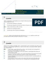 Avaliação institucional: processo de melhoria contínua