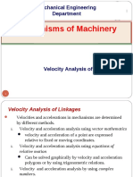 Chapter3-Velocity Analysis of Linkages