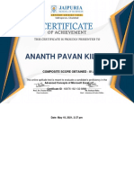 Ananth Pavan Assessment On Advanced Concepts of Microsoft Excel Jaipuria Advanced Concept of Microsoft Excel Edelytics Online