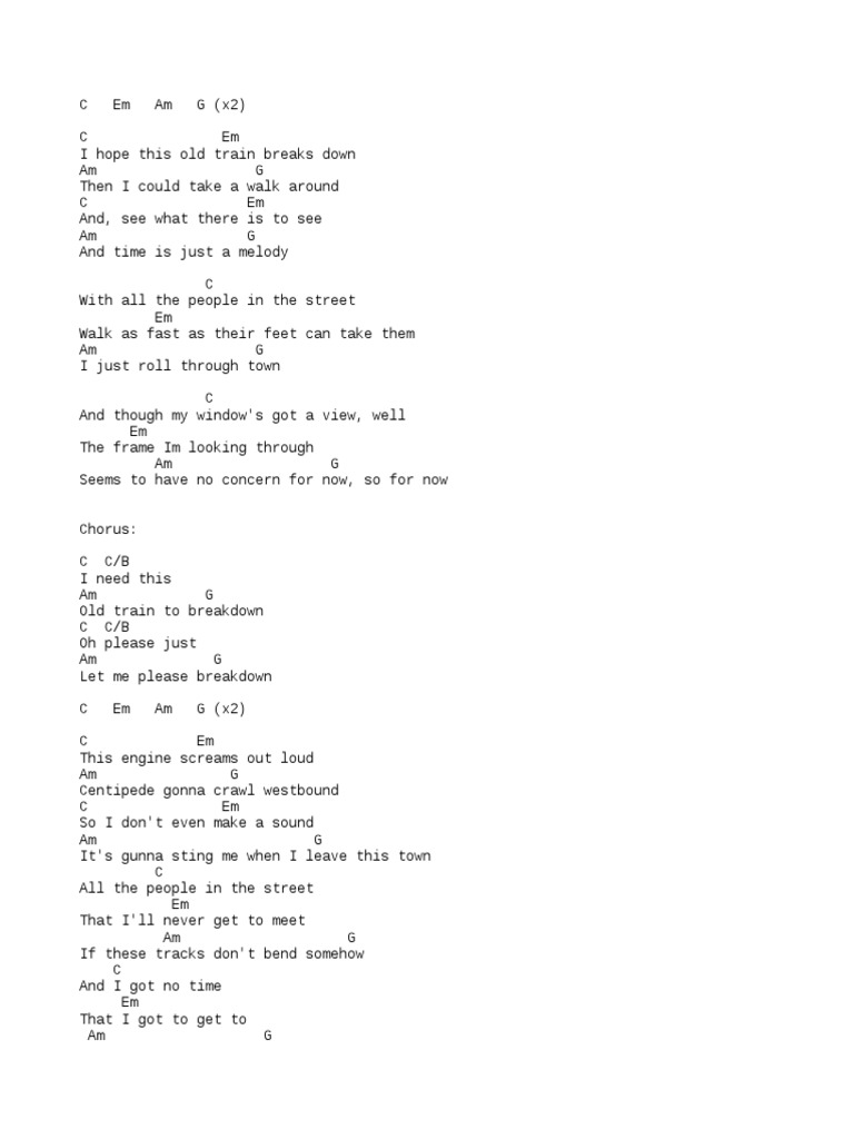 Breakdown, Jack Johnson PDF