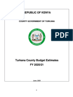 Approved Turkana County Budget FY 2020_21