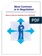 41-The 20 Most Common Mistakes in Negotiation