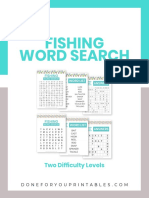 Famous Duos Crossword: Fishing Word Search
