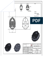 Tapa de Registro Estanco DN 600 MM