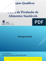 1. Introdução ao curso de Produção de Alimentos saudáveis