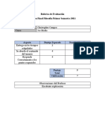 Evaluación Prueba Christopher Campos Tercero Medio