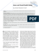 Caries Experience and Overall Health Status: Lindsay Johnston /alexandre R. Vieira