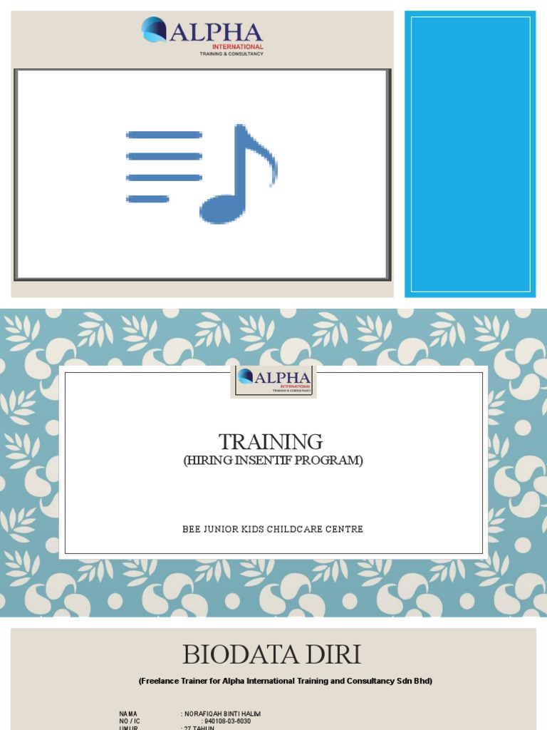 Training (Hiring Insentif Program) | PDF