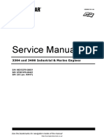 Service Manual for Caterpillar 3304 and 3306 Industrial & Marine Engines