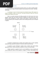 Multi Quadrant Operation Multi Quadrant Operation: Lecture-6