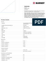 BURNDY GK6426 Specsheet