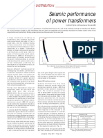 Seismic Performance of Power Transformers: Transmission and Distribution