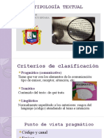 Tipología textual periodística y humanística