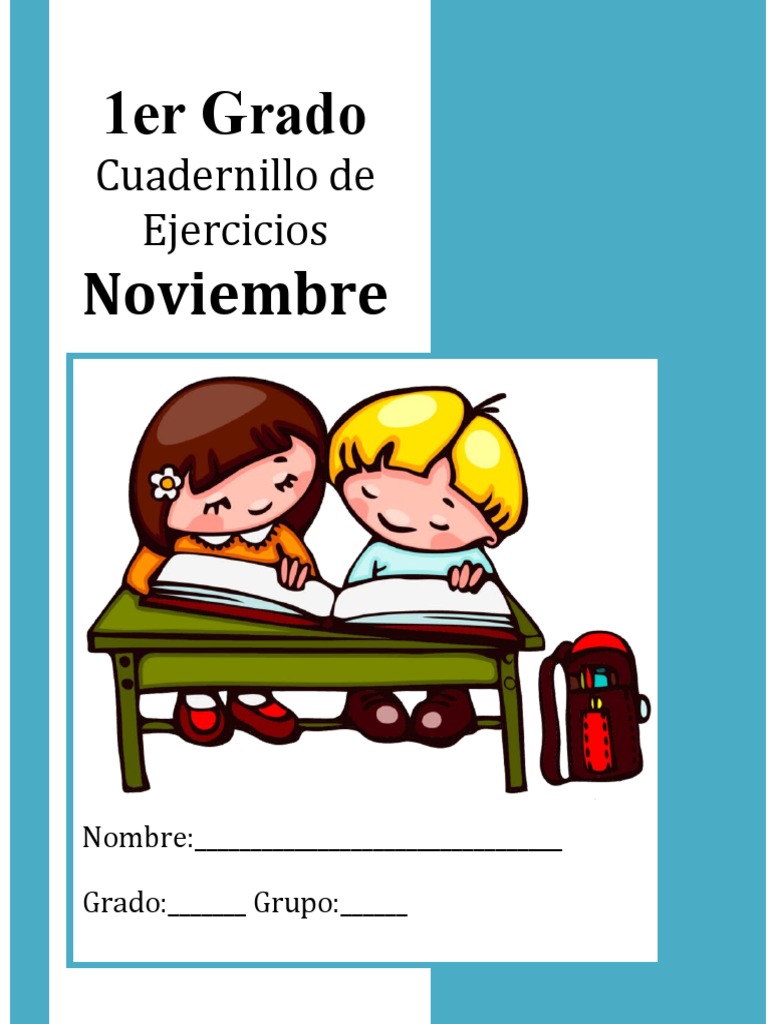 Cuadernillo de Ejercicios 1er Grado | PDF
