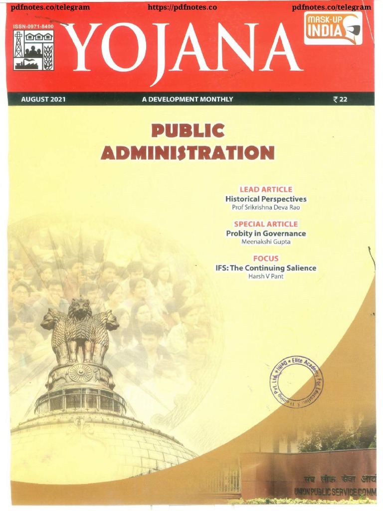 InstaPDF in Yojana Magazine August 2021 514 PDF Civil Service