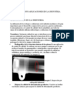 Isotopos y Sus Aplicaciones en La Industria