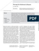 2017botulinum Toxin Therapy For Parkinson's Disease