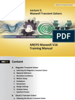 ANSYS Maxwell V16 Training Manual (1)