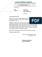 Surat Permohonan Sosialisasi No 021-022