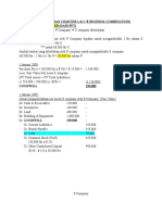 Jawaban Soal Latihan Chapter 1 (Business Combination)