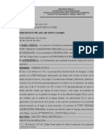 Caso 376-2015 - Receptacion - Carhuarupay - Torres - Falta de Persistencia