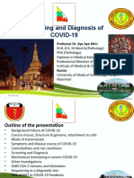 Professor AyeAyeKhin Screening & DX of COVID-19