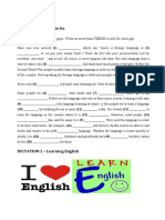 Unit 1 DICTATION 1. A White Lie: Listen Again and Fill in The Gaps. Write No More Than THREE Words For Each Gap