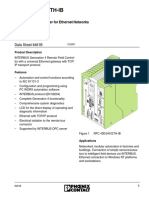 RFC 430/450 ETH-IB: Remote Field Controller For Ethernet Networks