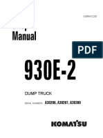 Shop Manual 930E-2 A30296, A30297, A30300