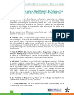 1.2. Metodología Para La Identificación de Peligros, Evaluación y Valoración de Los Riesgos Por Actividad Económica.