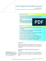 Anemia Hemolitica Congenita y Adq Ped in Review