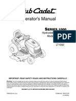 Operator's Manual: ERIES 1000