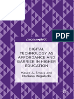 Digital Technology As Affordance and Barrier in Higher Education by Maura A. Smale, Mariana Regalado (Auth.)