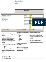 Project Management Functional Area Weekly Status Report Template