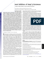 Docking For Fragment Inhibitors of AmpC Lactamase