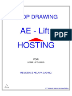 Shop Drawing: AE - Lift Hosting