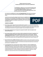 Guidance Document for Assessing EOPs of FSEs