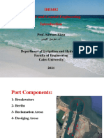 IHD402 Harbour and Coastal Engineering: Prof. Sawsan Eissa أ. د - ىسيع نسوس