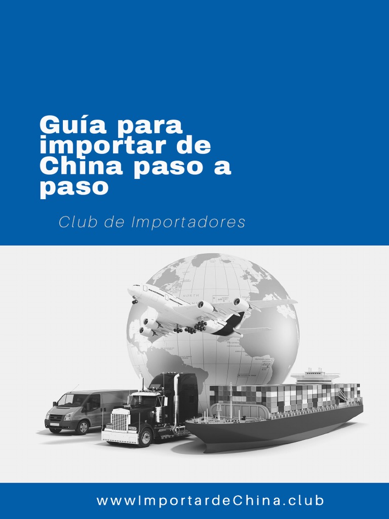 Guía paso a paso para importar de China | PDF | Comercio | Economias