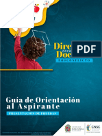 Guia Orientacion Al Aspirtante Prueba Postconflicto