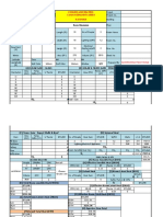 Load Estimation Sheet