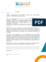 69 Formato Desistimiento de Tramite y Consecuencias Del Desistimiento (Judicial-Desistimiento Ante Juzgado)