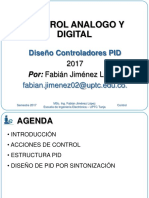 Diseño de controladores PID para sistemas analógicos y digitales