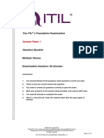 ITIL4 Test