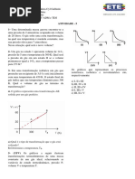 Atividade - Transformações Gasosas