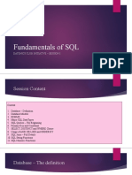 Fundamentals of SQL: Datonics Club Initiative - Session 1