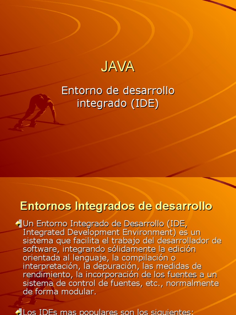 JAVA - IDEs | PDF | Entorno de desarrollo integrado | Aplicaciones y ...