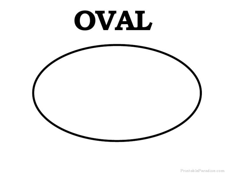 Oval Shape PDF