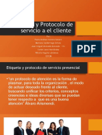 Protocolo servicio cliente