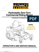 25hp Tank 53ab5bax150 Operators and Service Manual